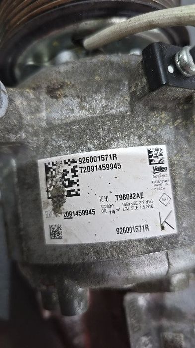 Compresor AC 926001571R Dacia Sandero II (B8_) Stepway 1.5 Blue dCi 75