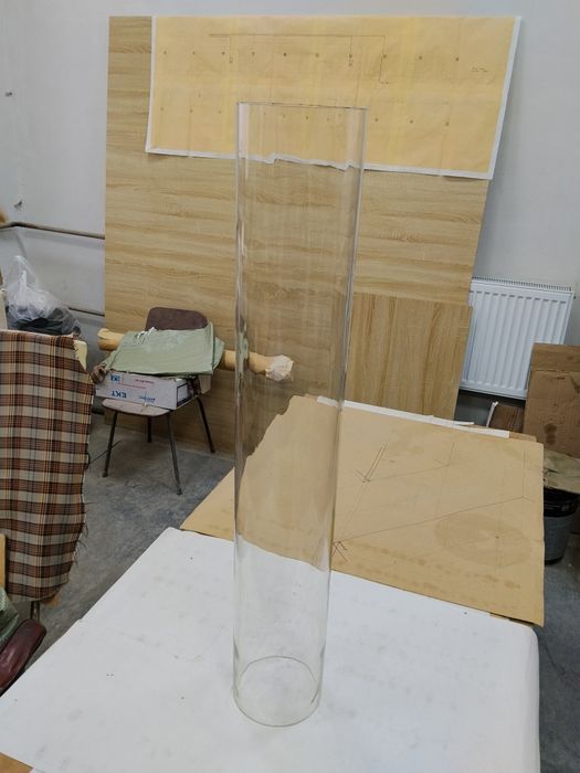 Продается стеклянная труба.