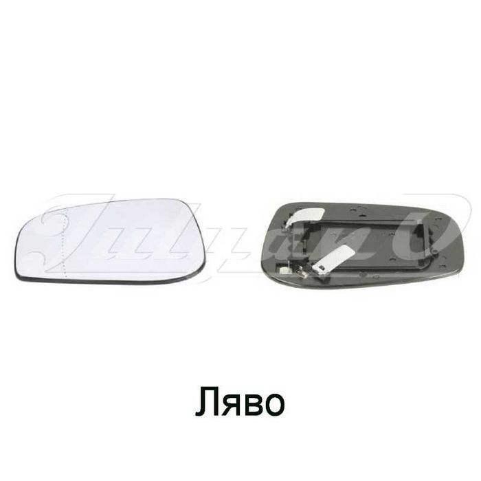 Стъкло за странично външно огледало за VOLVO V70 + S60 + S80 (04-06г.)