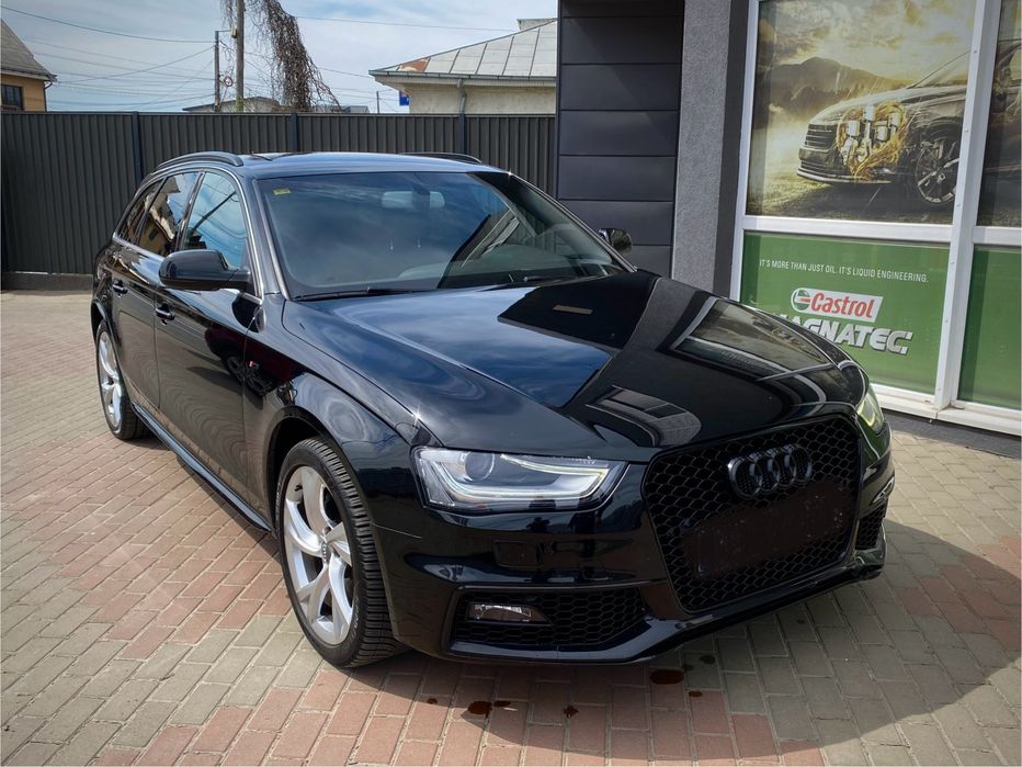 Audi a4 S line interior exterior 2015 euro6