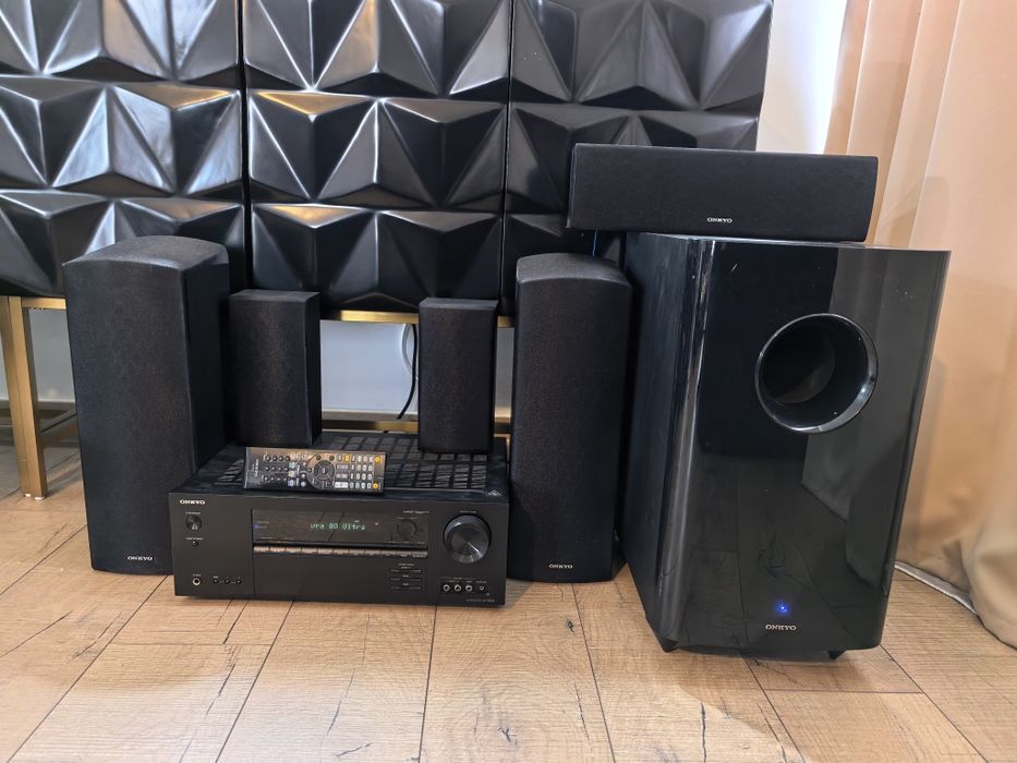 Sistem audio Onkyo HT R494 amplificator statie USB Bluetooth subwoofer