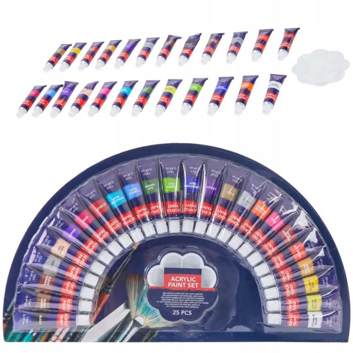 Комплект акрилни боички,  24 бр