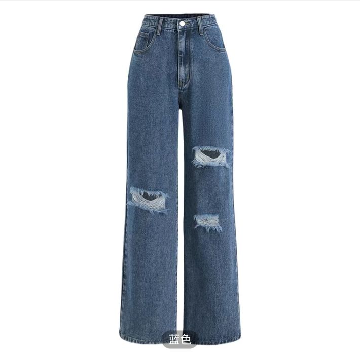 Джинсы синие новые