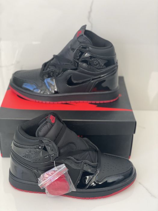 Air Jordan 1 Retro High Black Black Noire Full Box Verificare Colet Size 35,5-45