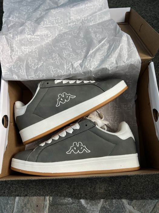 Adidași Kappa stil skate gri cu talpă maro măsura 42