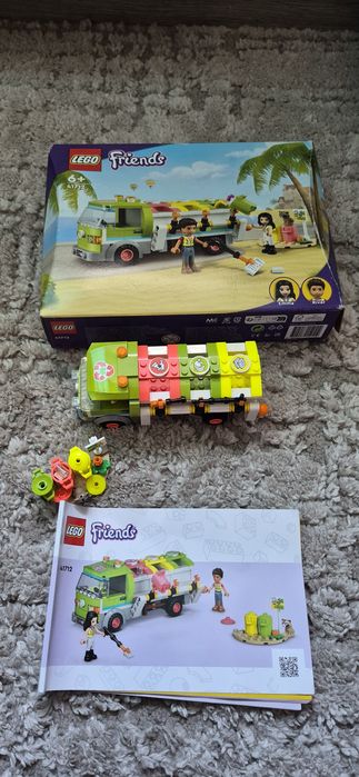 Lego friends  camionul de gunoi