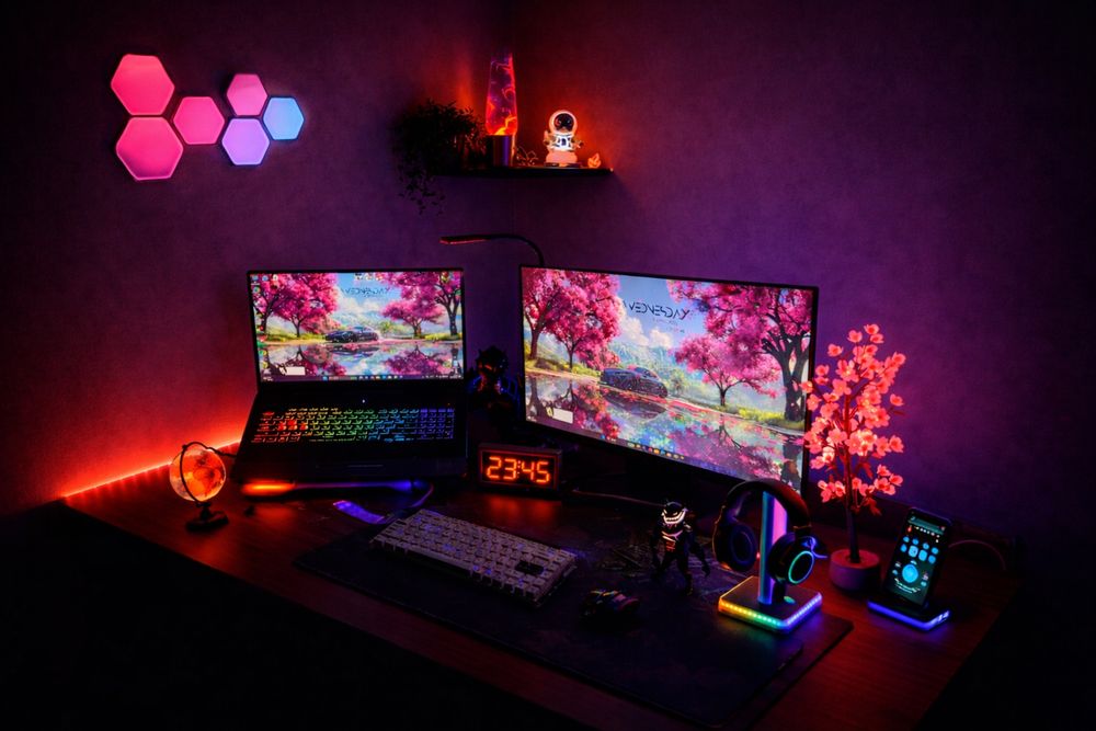 Срочно Asus Rog Strix G17 360Hz RTX 3060 + Monitor + Stol