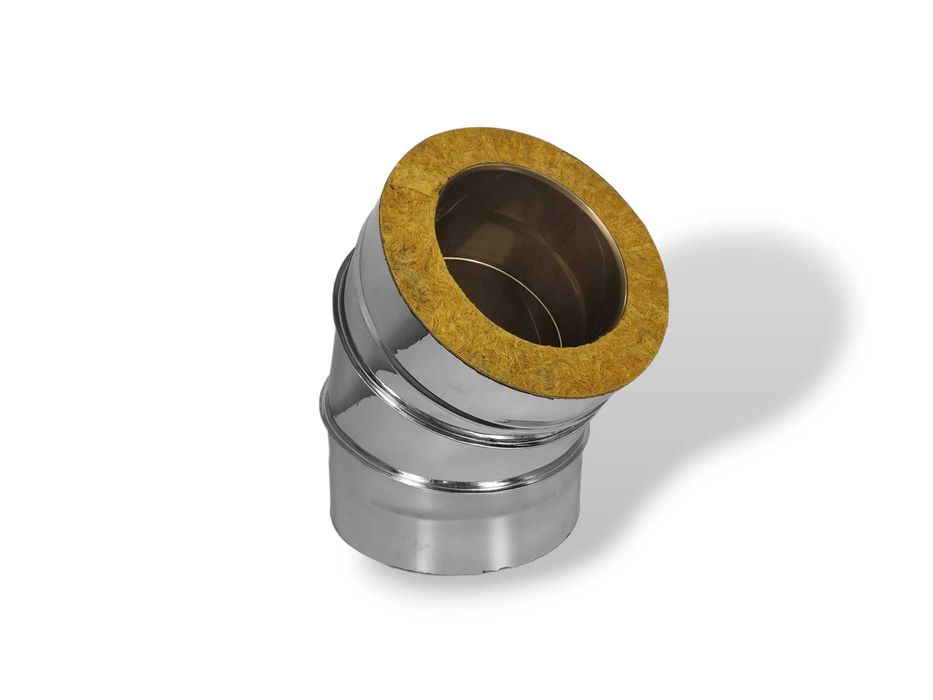 Coș de fum izolat cu vată bazaltică – durabil și sigur