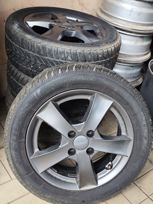 Cauciucuri cu jante Dezent 195x55 r15