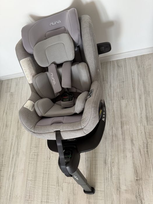 Scaun Auto Nuna TODL NEXT + BASE NEXT i-Size Rotativ 360° – Thunder | 40–105 cm