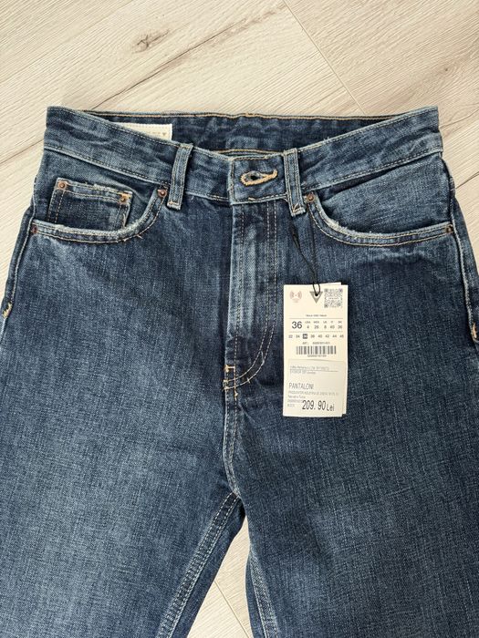 Blugi Zara High-Rise 36