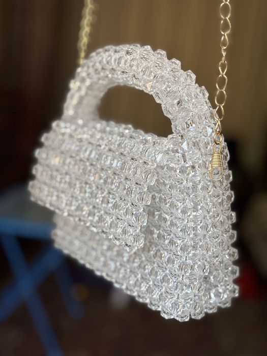 Сумка из бусин ручной работы