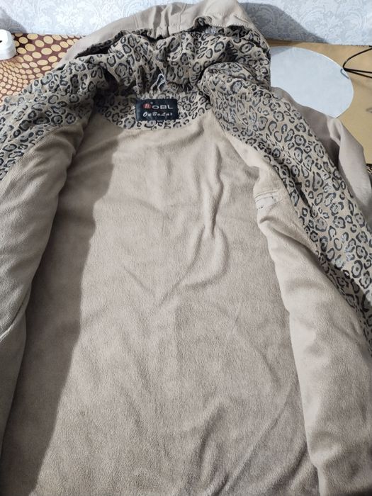 Плащ женский кожанный