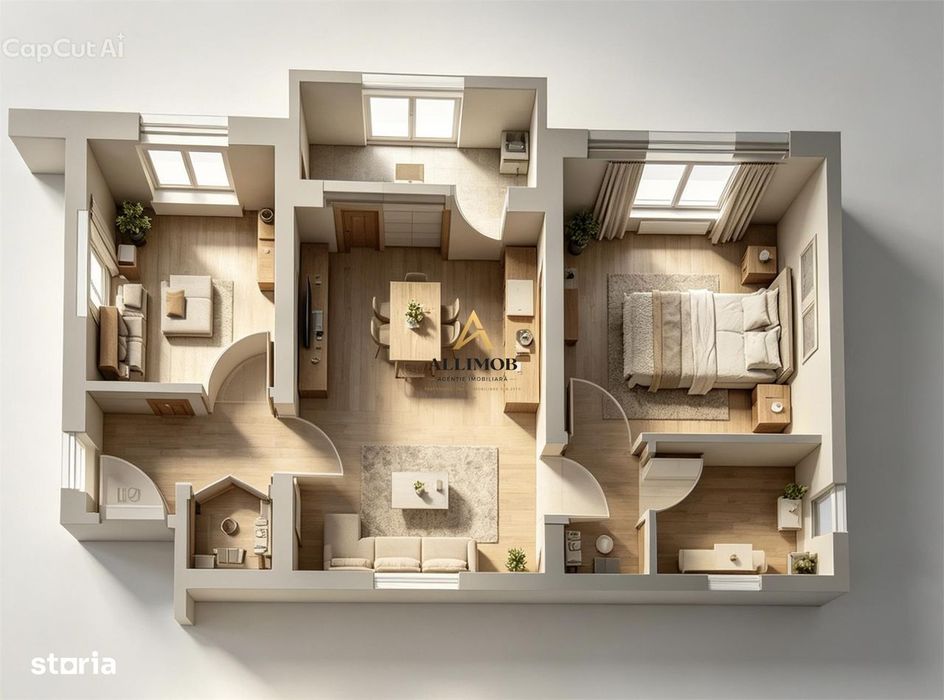 Apartament 2 camere in Ploiesti, zona Democratiei.