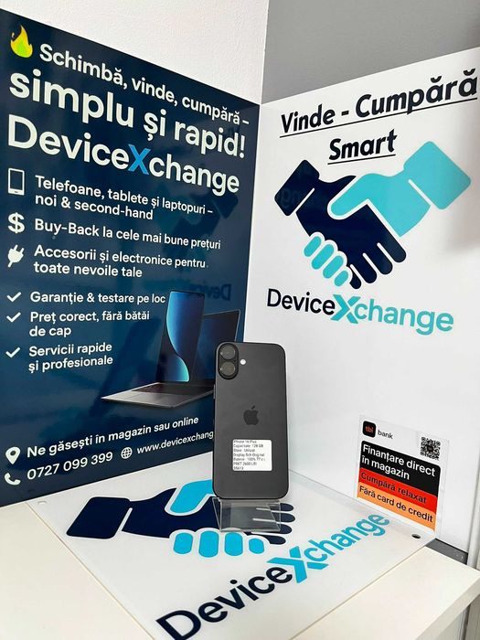 iPhone 16 Plus 128 100% - 77 c.i. * Garantie *Buy Back * deviceXchange