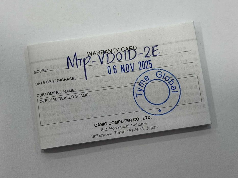 Casio Collection MTP-VD01D-2EVUDF