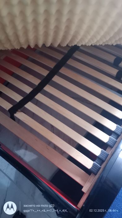 Детско легло кола 90/220+рамка и матрак