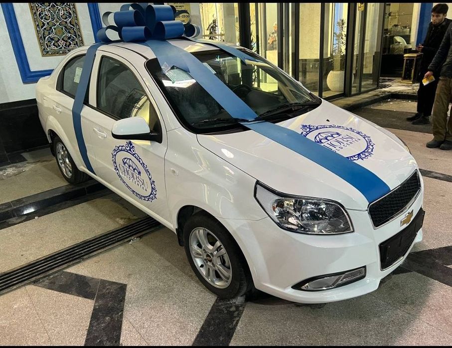 Бантик для машины, лента, автобантик МЕД ГОРОДОК