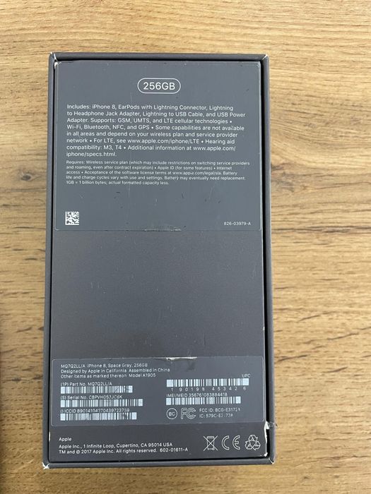 Айфон 8 256 гб емкост