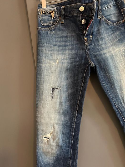 Дънки Dsquared сини 34 номер