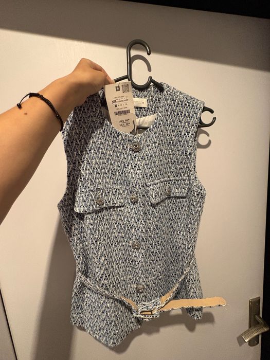 Елек от туид на Zara