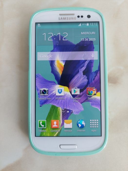 Vând Samsung Galaxy S3 Neo White/alb + husă + folie BONUS //poze reale