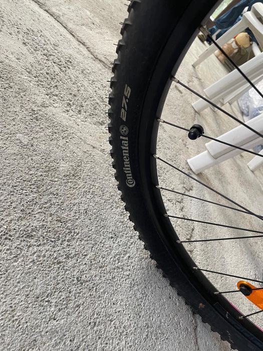 MTB damă/unisex Focus Whistler, roți 27.5, frâne pe disc Tektro Auriga, anvelope Continental X-King