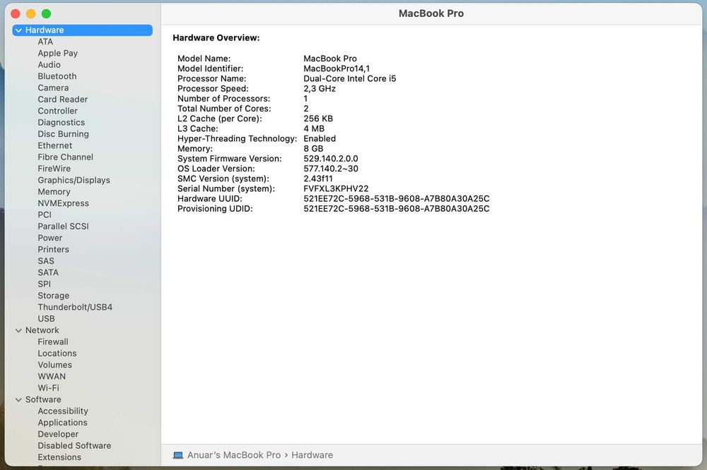 Продам MacBook Pro 13 A1708