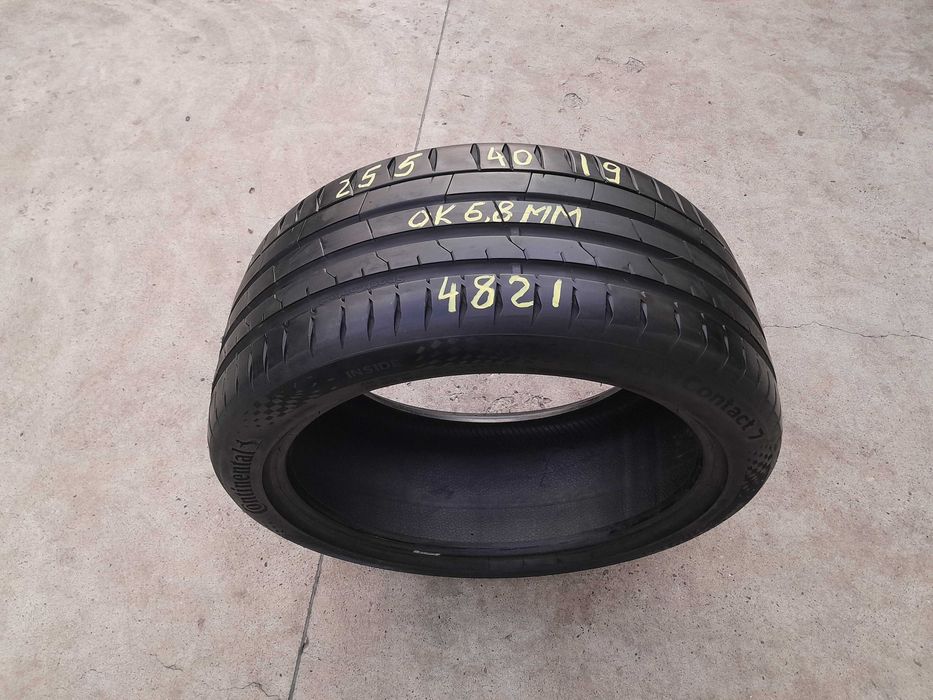 O anvelopa vara 255 40 19 continental sportcontact 7 cu 6,8 dot 4821