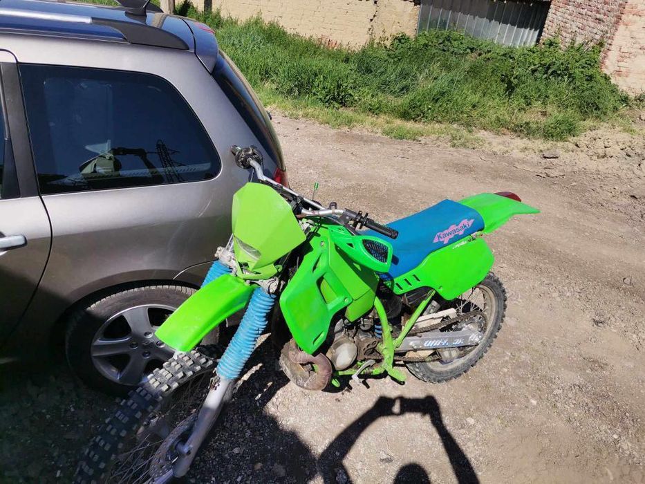 Kawasaki kdx200 цял на части