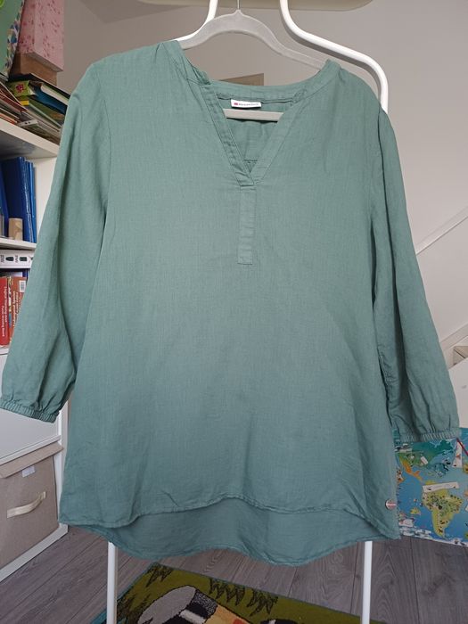 Bluza salopeta  camasa in rochie drindl  in viscoza bumbac