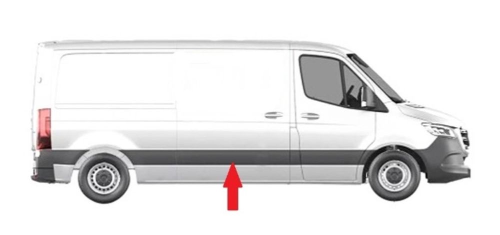 Bandou Ușă Față Sprinter 2018 - 2025 TOATĂ GAMA DE BANDOURİ NOİ OFERTĂ