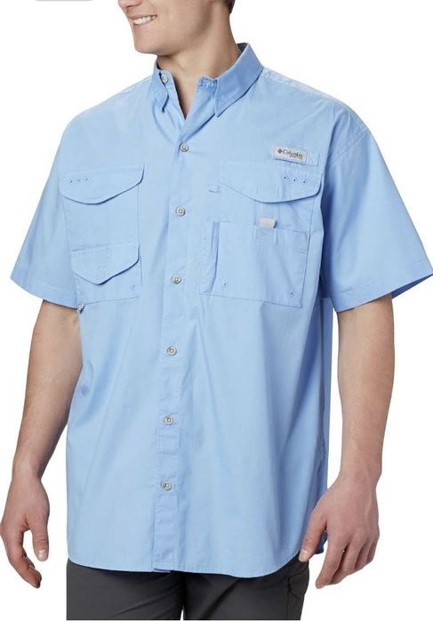 Columbia Men's PFG Bonehead Рубашка с коротким рукавом