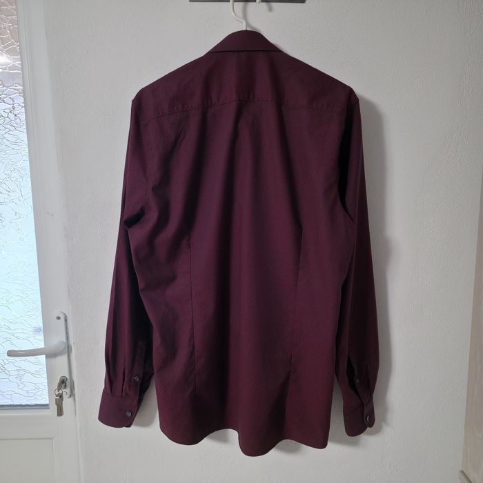 Cămașă Olymp Level 5 roșie– smart casual, perfectă