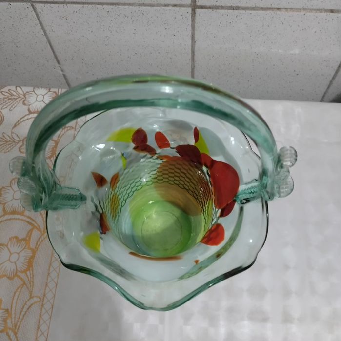 Ваза-конфетница Чехословакия СССР