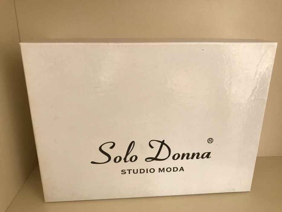 Pantofi Negri cu toc - piele intoarsa - Ocazie