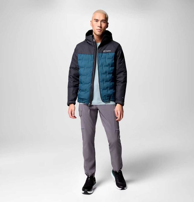Colombia Men's Grand Trek™ III Down Hooded Jacket