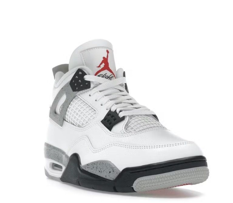 Jordan 4 White Cement