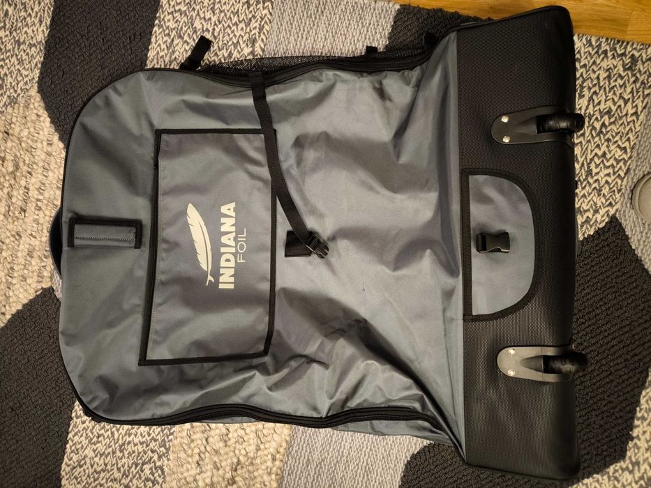 Indiana wing foil wheelie bag раница чанта сак за уинг фойл съп