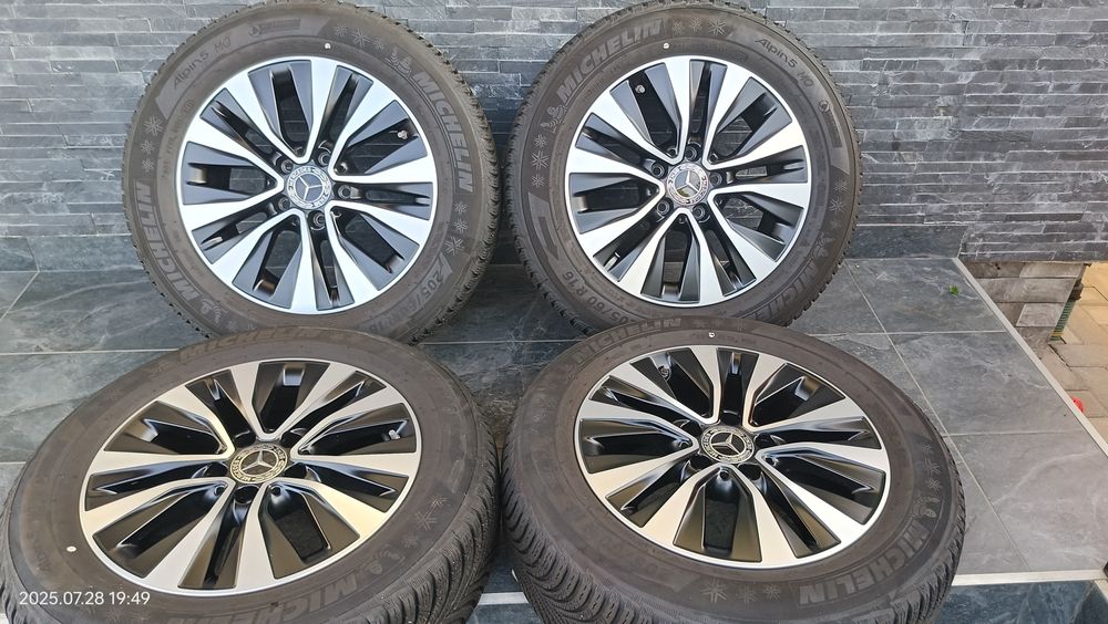 Jante *Noi originale bicolor "16 Mercedes  A,B,C Klasse, Michelin Alpi