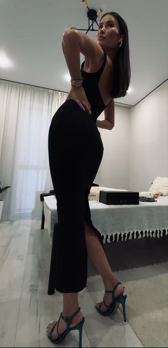 Платье Zara до щиколотки
