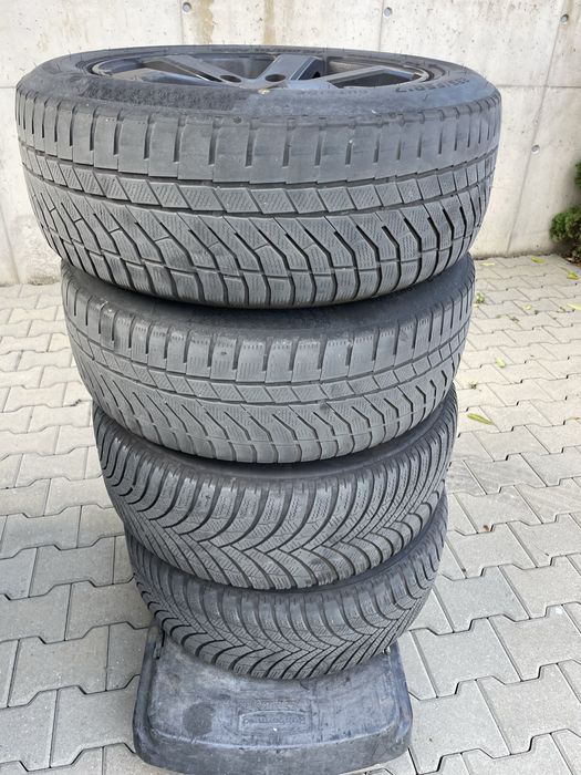 Алуминиеви джанти с зимни гуми  17 5х120 от VW T5/T6