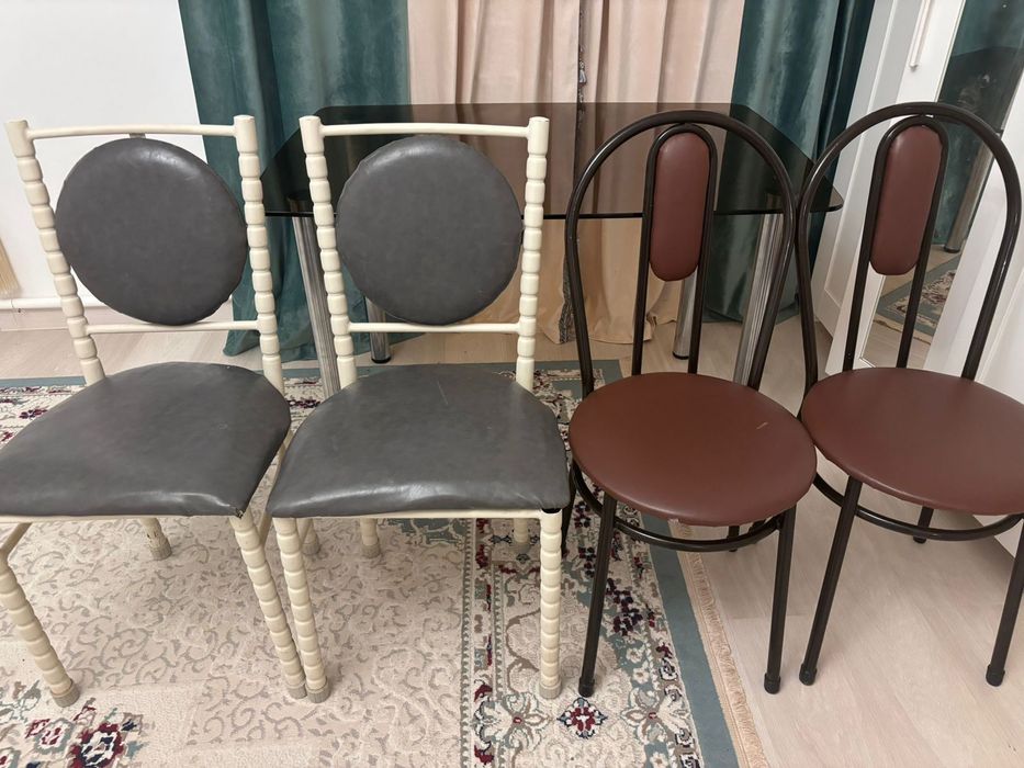 Стол 7Стулья бағасы 23000