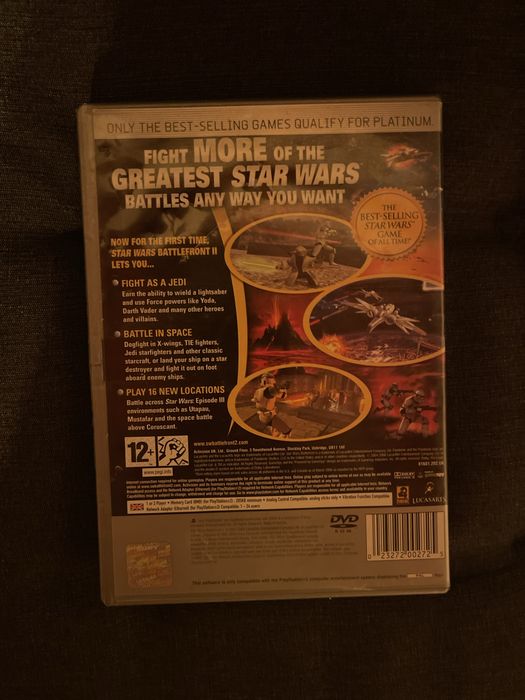Joc Playstatio 2 platinum Star wars battlefront II