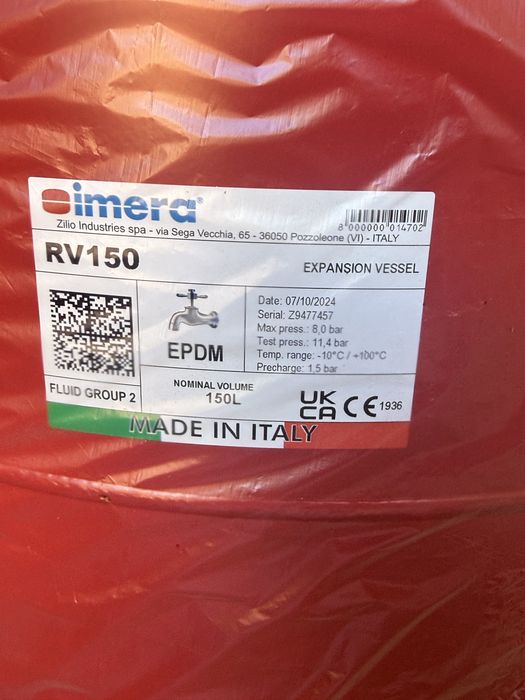 Pachet complet încălzire nou (2024): Centrală pe lemne Ünmak 52kW + Puffer cu izolație + Vas expansiune 150L