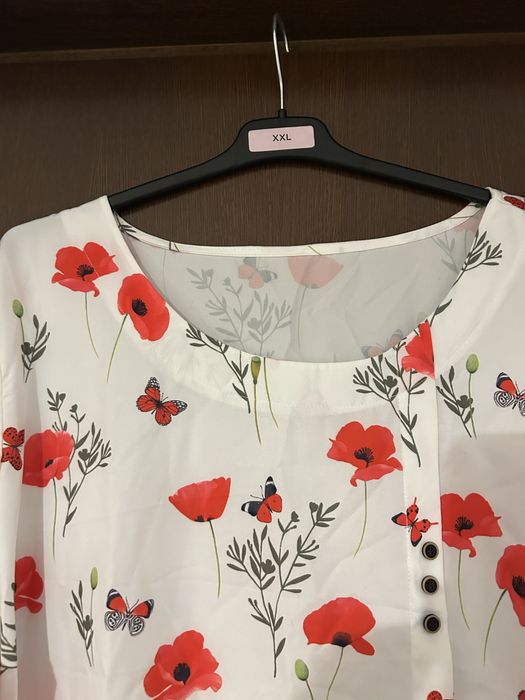 Vand bluza xxl matase si vascoza