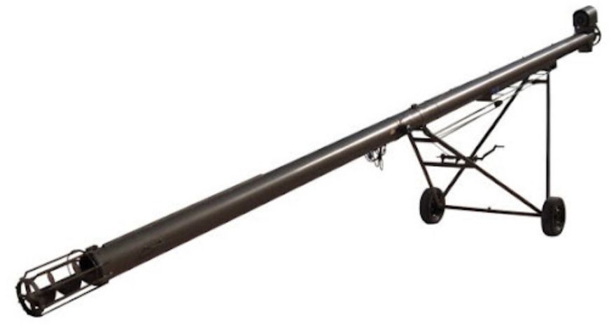 Зернопогрузчик  шнековый. Шнек