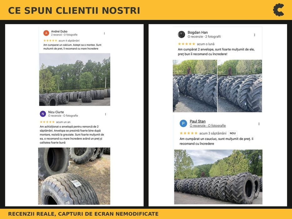 Cauciucuri Anvelope 270/95R32 270/95 R32 270/95-32 11.2R32 2709532 Taurus Prasitoare Tractor Roti Inguste Utilaje Agricole SH Second Hand LIVRARE