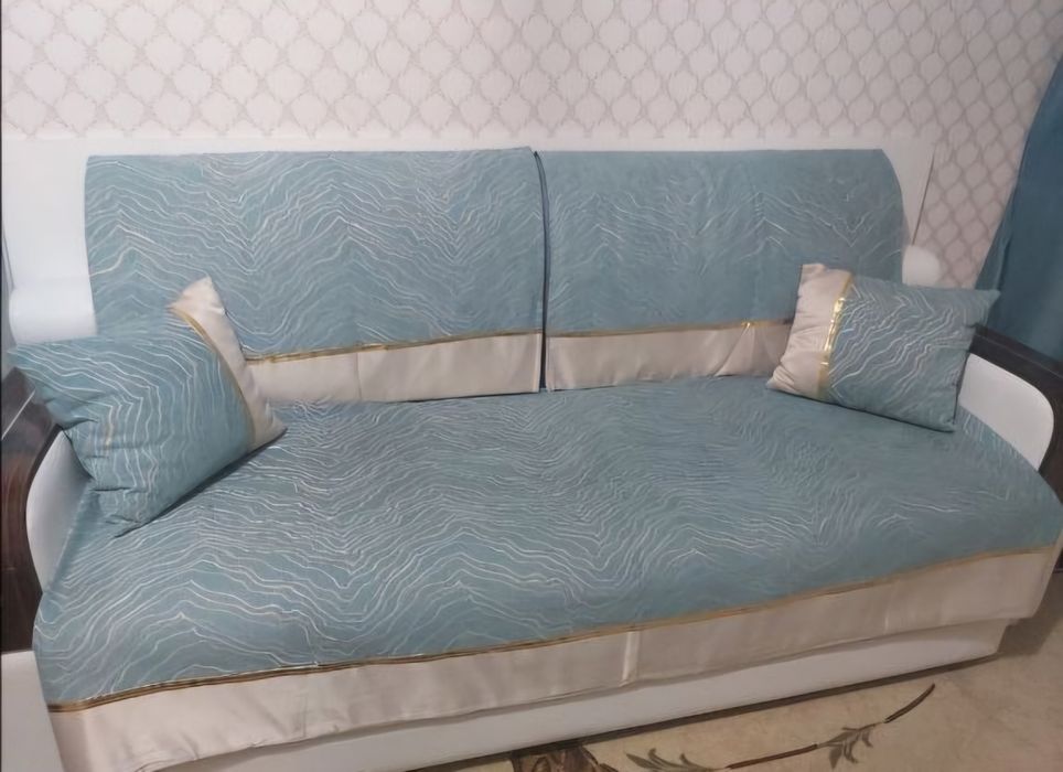 Дивандек нежно-голубой