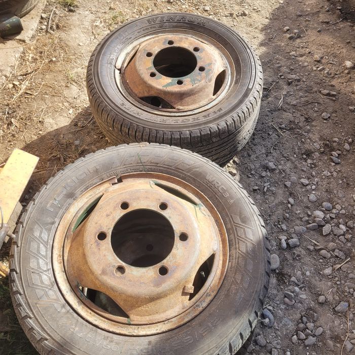 Jante greutate,pentru axa dubla 6x20.5x161.